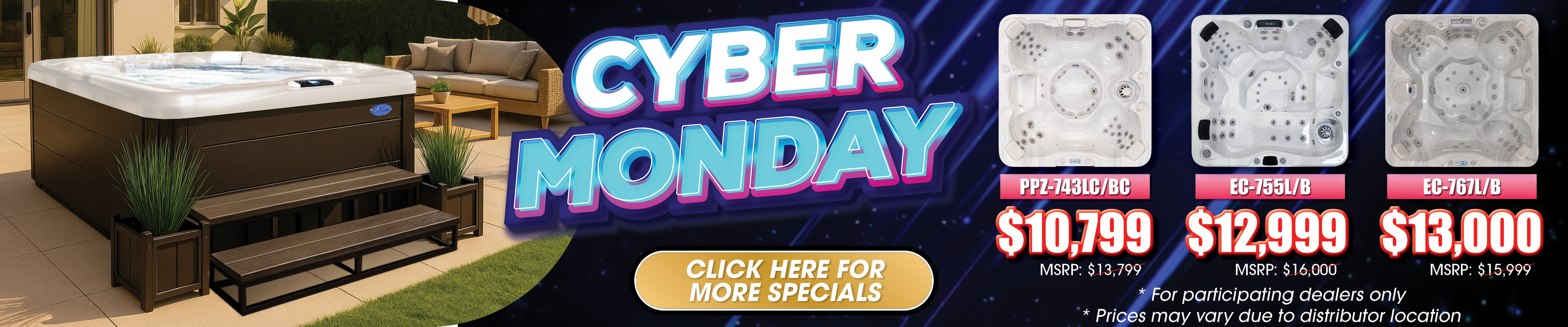 Calspas hot tub being used in a family setting - Smyrna