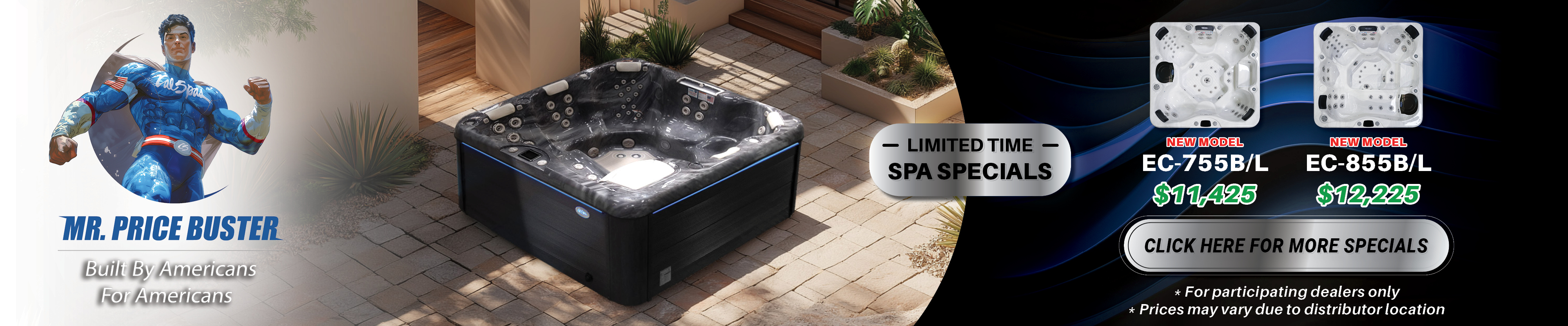 Calspas hot tub being used in a family setting - Smyrna